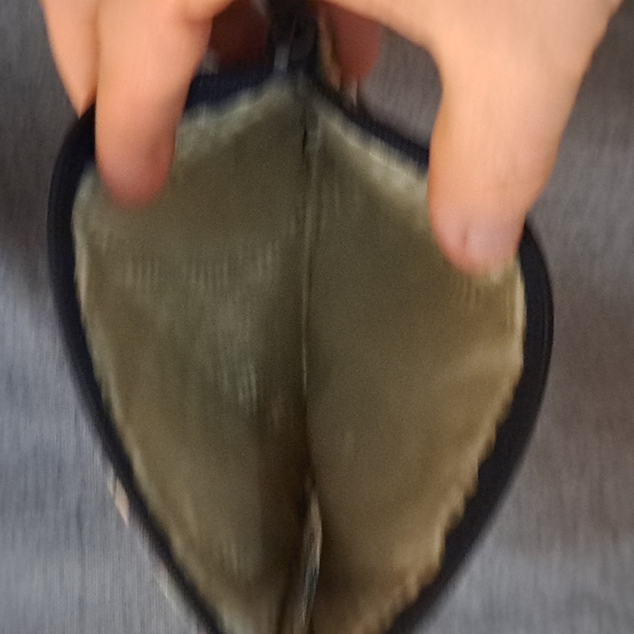 Vera Bradley Pink Ribbon Small Zip Makeup Bag - Picture 2 of 2